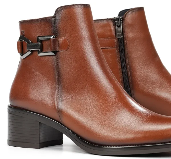 Discount Fluchos CHIARA D9347 Botín Marrón