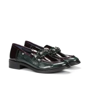 Online Fluchos HARVARD D9118 Mocasín Verde