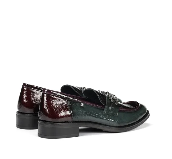 Online Fluchos HARVARD D9118 Mocasín Verde