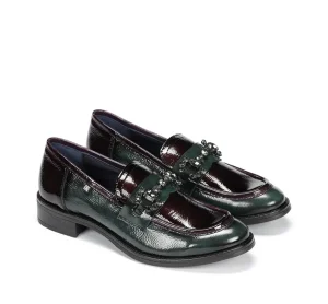 Online Fluchos HARVARD D9118 Mocasín Verde