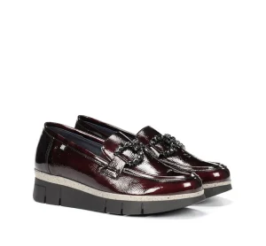 Shop Fluchos INDIA D9325 Mocasín Burdeos