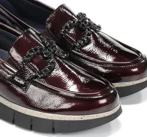 Shop Fluchos INDIA D9325 Mocasín Burdeos
