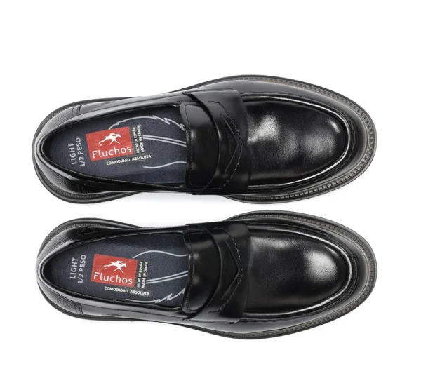 Outlet Fluchos LINCON F2058 Mocasín Negro