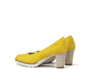 Best Sale Fluchos OPIUM D8131 ZapatodeTacón Amarillo