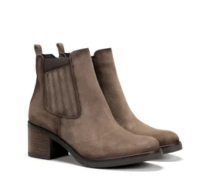 Discount Fluchos ROX D8326 Botín Taupe