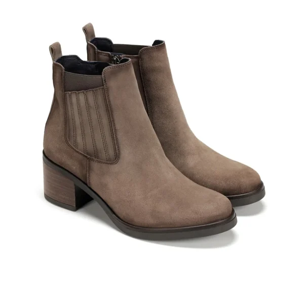 Discount Fluchos ROX D8326 Botín Taupe