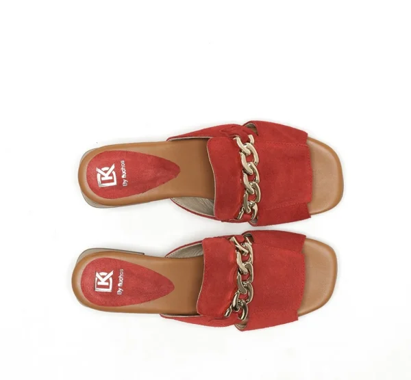 Discount Fluchos SORBES D9059 Sandalia Roja