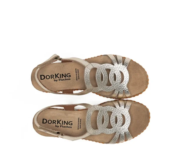Online Fluchos SPORT D9322 Sandalia Dorada