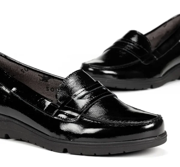 Best Sale Fluchos STYLL F1835 Mocasín Negro