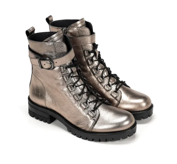 Fashion Fluchos WALKING D8837 Botín Plata